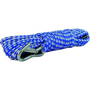 ATTWOOD 117252 Polypropylene Hollow Braid Anchor Line (3/8-Inch x 50-Feet)