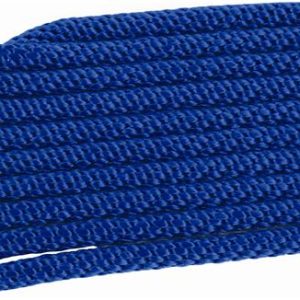 ATTWOOD 117507 11750-7 Solid Braided Multifilament Polypropylene (MFP) Dock Line, 3/8-Inch, 15 Feet Long, Bare Ends, Blue