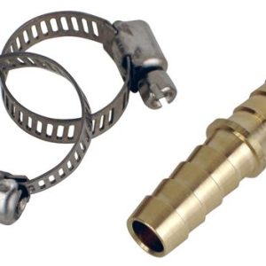 ATTWOOD 118226 Universal Brass in-Line 3/8-Inch Fuel Splice Kit, Model:11822-6