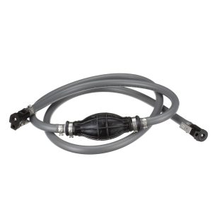 ATTWOOD 93806YLP7 Fuel Line Kit for Yamaha Engines, 6 Feet Long, 3/8-In. Diameter, with Hose Fittings , Black