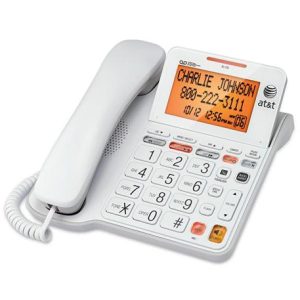 AT&T CL4940 Corded Answering System w/Large Display