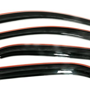 AVS 194242 In-Channel Ventvisor / Rain Guards | Fits 2010 - 2024 Toyota 4Runner- Smoke, 4 pcs.