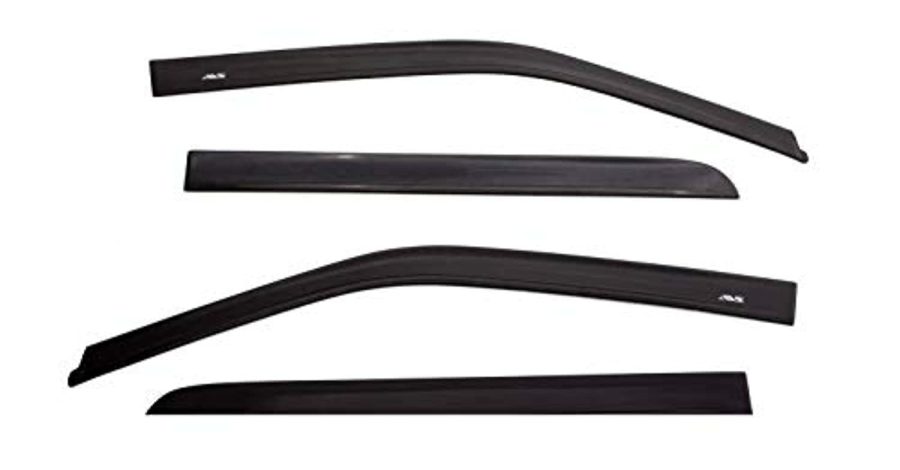 AVS 194553 In-Channel Ventvisor / Rain Guards | Fits 2018 - 2023 Chevrolet Traverse- Smoke, 4 pcs.