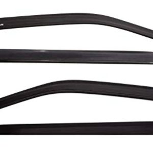 AVS 194812 In-Channel Ventvisor / Rain Guards | Fits 2018 - 2024 GMC Terrain- Smoke, 4 pcs.