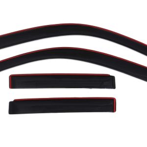 AVS 194924 In-Channel Ventvisor / Rain Guards | Fits 2003 - 2009 Toyota 4Runner- Smoke, 4 pcs.