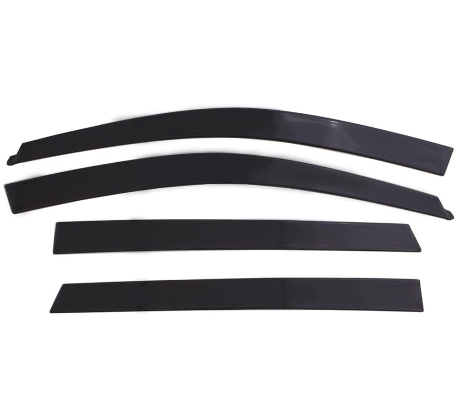 AVS 894027 Low Profile Ventvisor / Rain Guard | Fits 2010 - 2024 Toyota 4Runner - Smoke, 4 pcs.