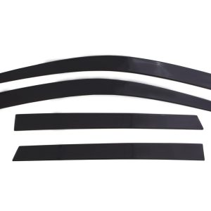 AVS 894060 Low Profile Ventvisor / Rain Guard | Fits 2015 - 2024 Jeep Renegade - Smoke, 4 pcs.