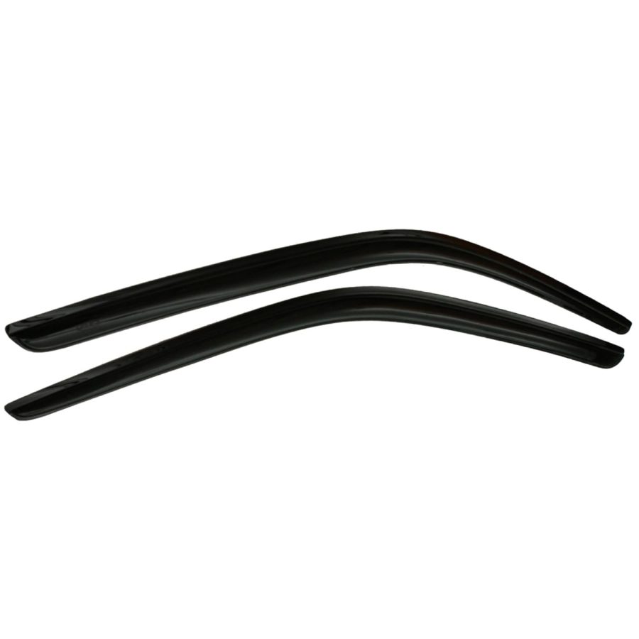 AVS 92311 Outside Mount Ventvisor / Rain Guards | Fits 2001 - 2005 Honda Civic Coupe- Smoke, 2 pcs.