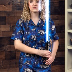 Adult Cakeworthy Star Wars Co-ord Button Up Shirt