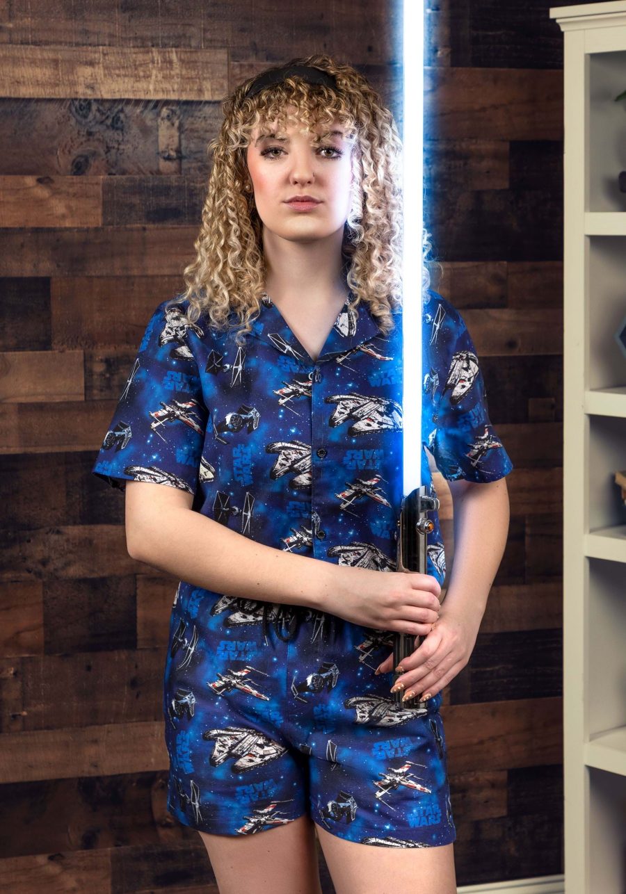 Adult Cakeworthy Star Wars Co-ord Button Up Shirt