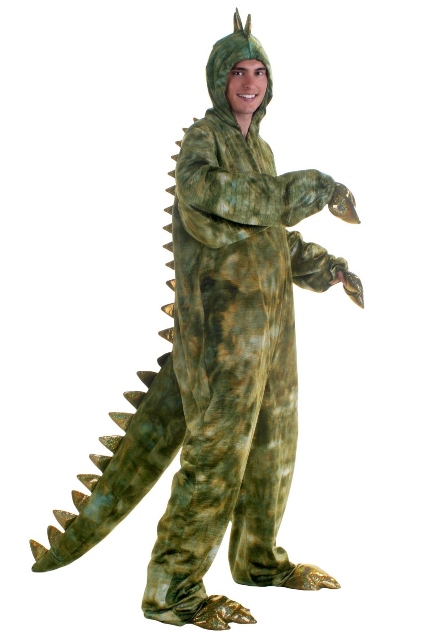 Adult Green T-Rex Dinosaur Costume