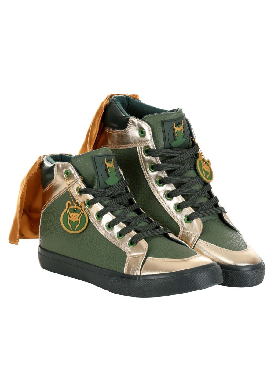 Adult Marvel Loki God of Mischief Shoes