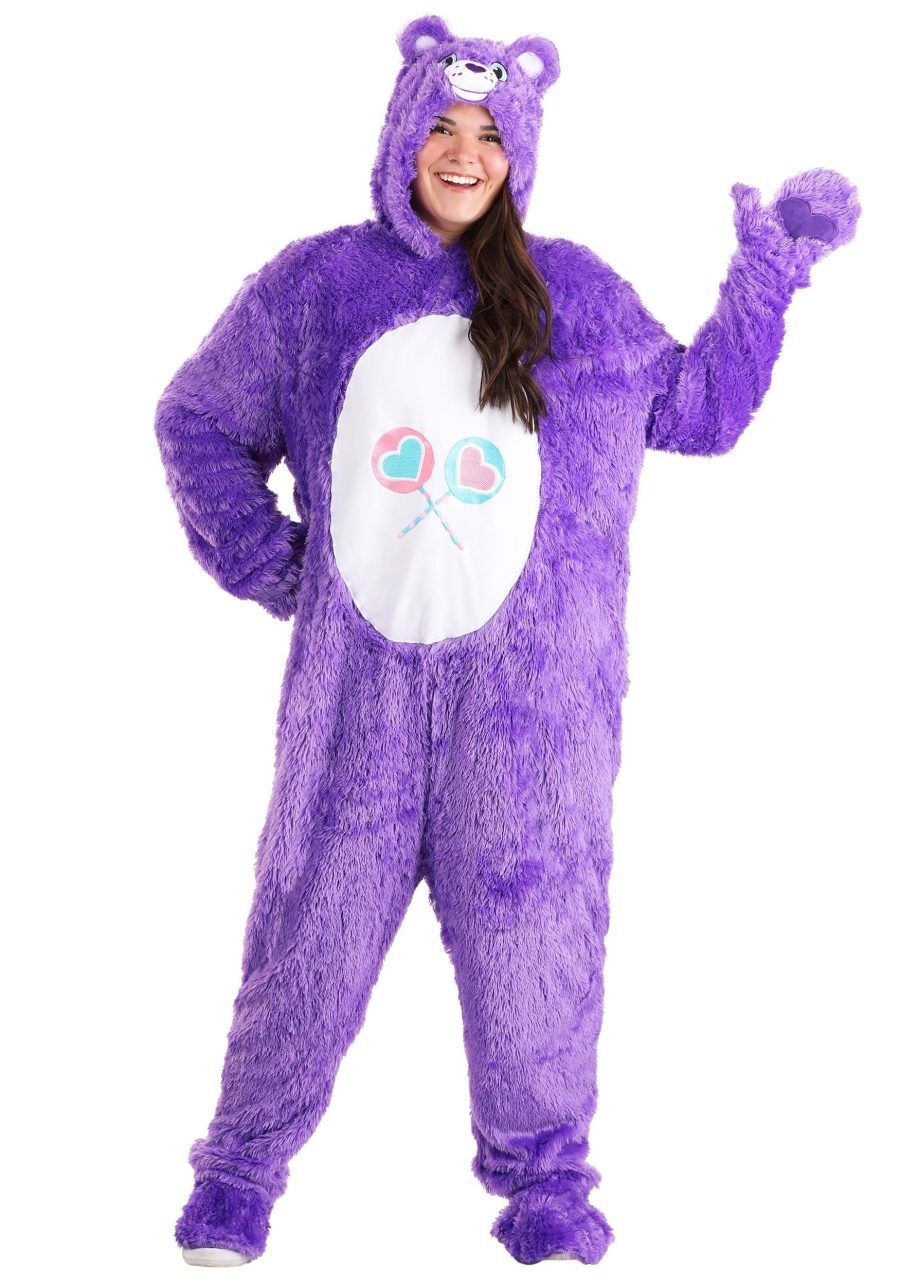 Adult Plus Size Care Bears Share Bear Costume