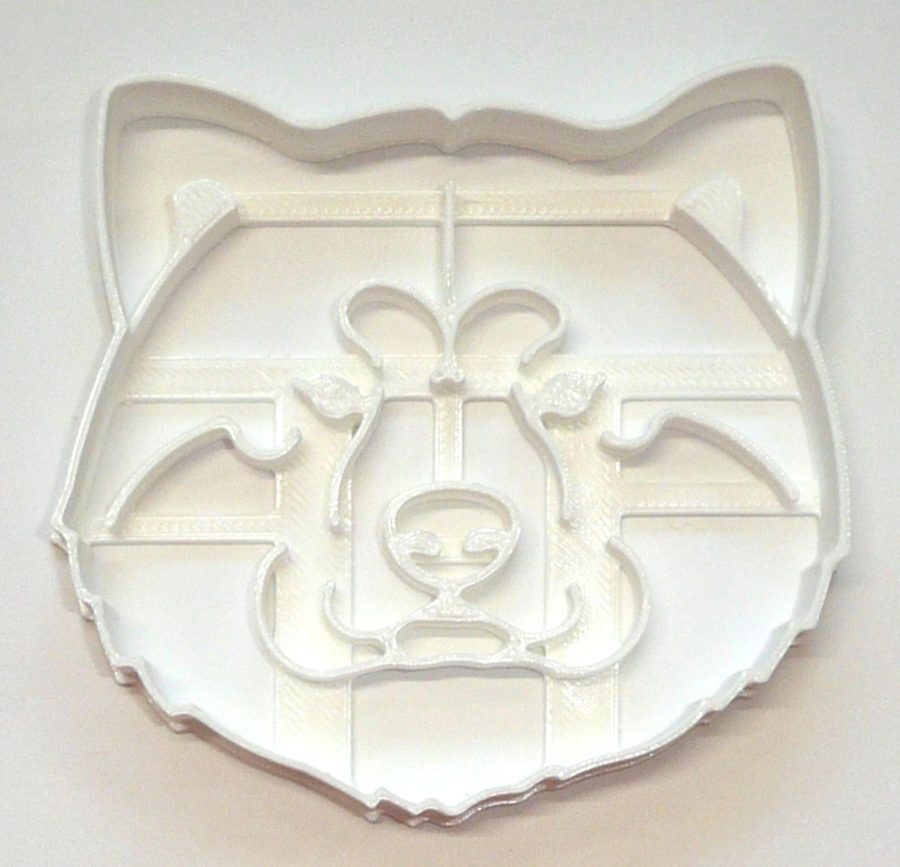 Akita Inu Dog Face Detailed Mountain Breed Cookie Cutter USA PR4026