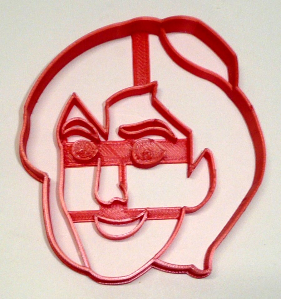 Aladdin Detailed Face Genie Friend Kids Movie Character Cookie Cutter USA PR2879