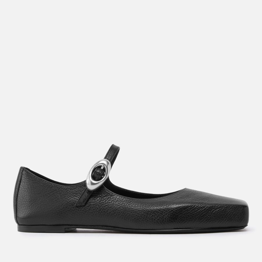 Alexander Wang Women's Billie Leather Mary Jane Flats - UK 6