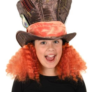 Alice in Wonderland Child Mad Hatter Costume Hat