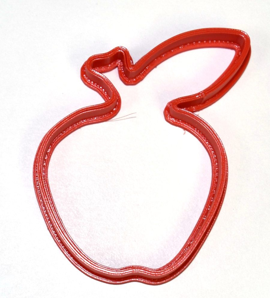 Apple Fruit Tree Health School Teacher Gift Cookie Cutter 3D Printed USA PR840