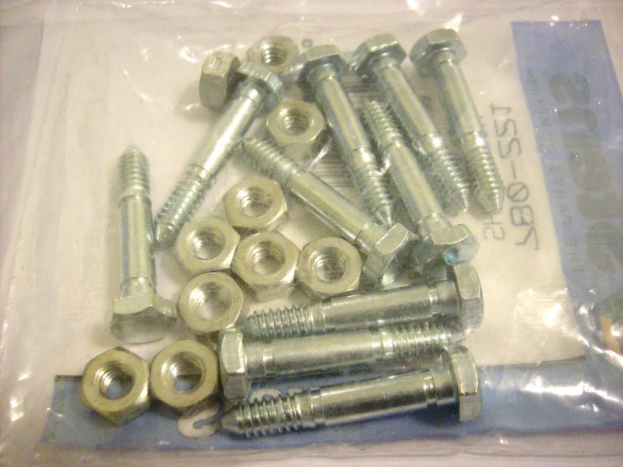 Ariens ST520, ST524, ST624, ST724, ST824 shear pins bolts 05907100, 53200500