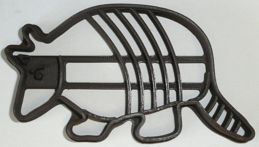 Armadillo Detailed Libertarian Politics Election Vote Cookie Cutter USA PR2138