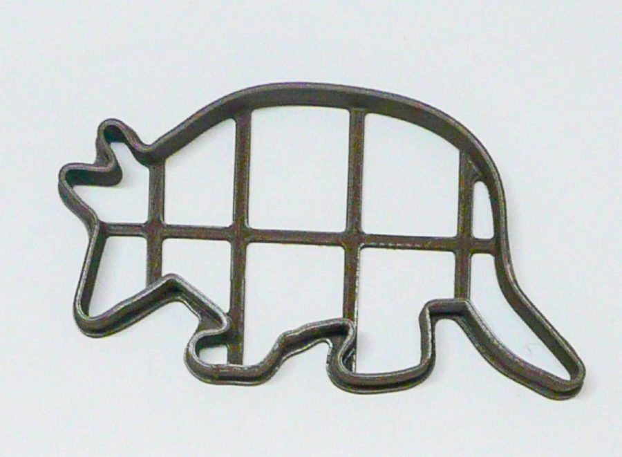 Armadillo Outline Little Armoured One Mammal Animal Cookie Cutter USA PR2139