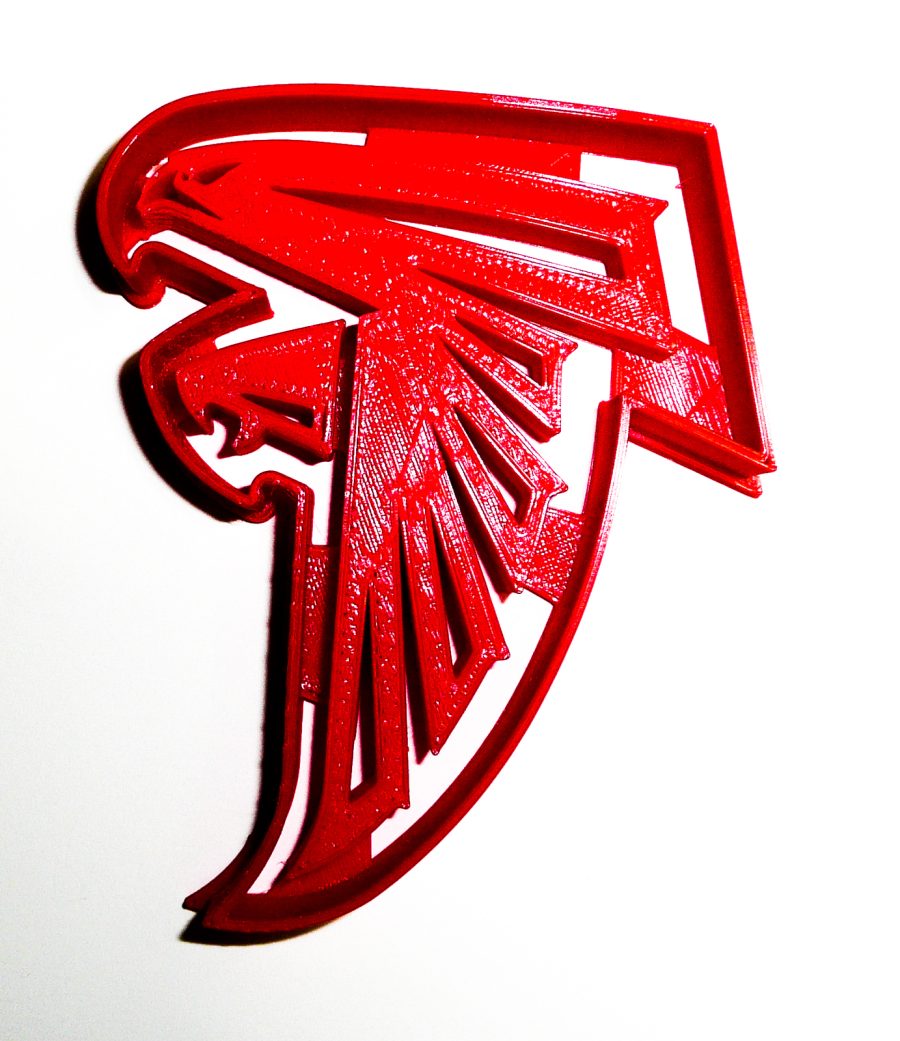 Atlanta Falcons NFL Football Sports Logo Cookie Cutter 3D Printed USA PR980