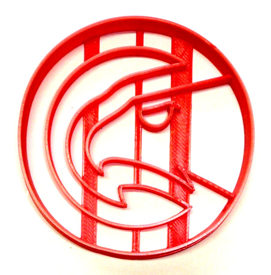 Atlanta Hawks Basketball Team Sports Athletics Cookie Cutter USA PR2767