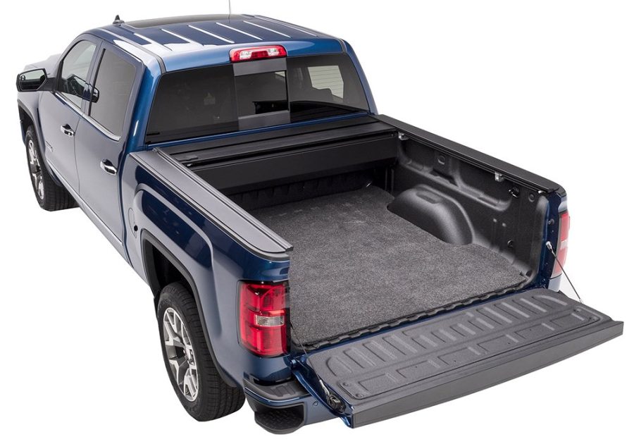 BEDRUG BMN04KCD Classic Bed Mat | Fits 2004 - 2024 Nissan Titan, 16 - 23 Titan XD 78.7 Bed (Models with Drop-In Bed Liner), Charcoal Grey