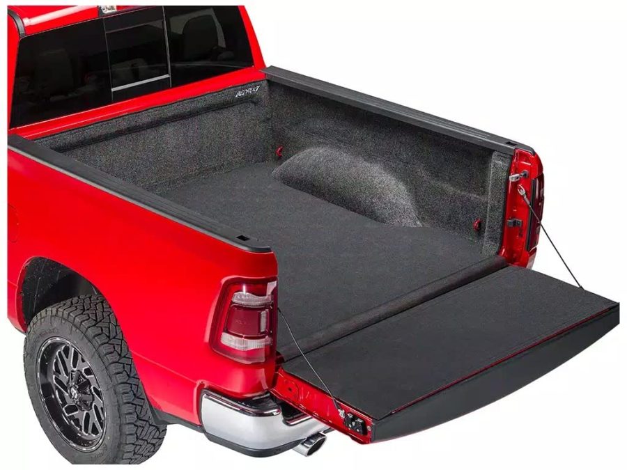 BEDRUG ILQ15SBK Impact Bed Liner | Fits 2015 - 2024 Ford F - 150 78.9 Bed (for Spray-in Bed Liners, #BRZSPRAYON is required), Charcoal Grey