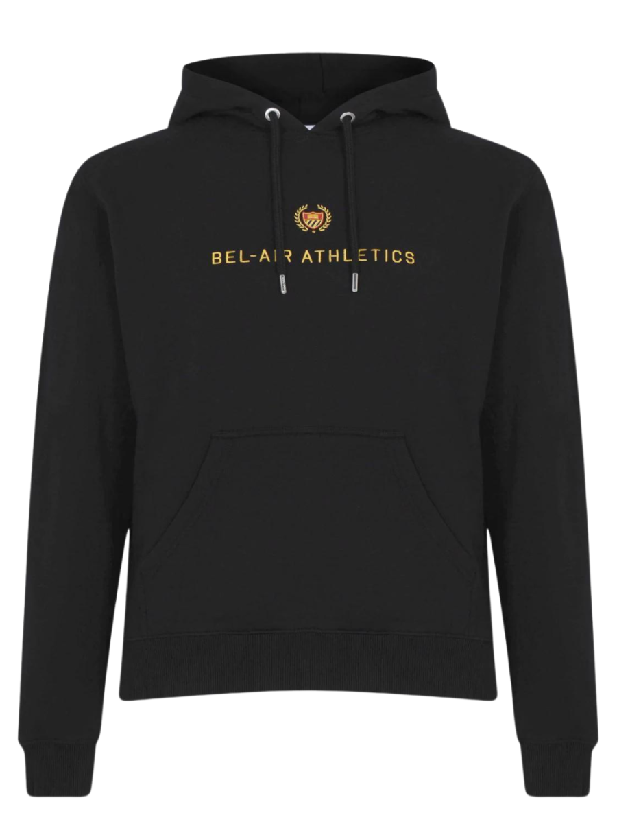 BEL-AIR ATHLETICS Academy Crest Hoodie Black