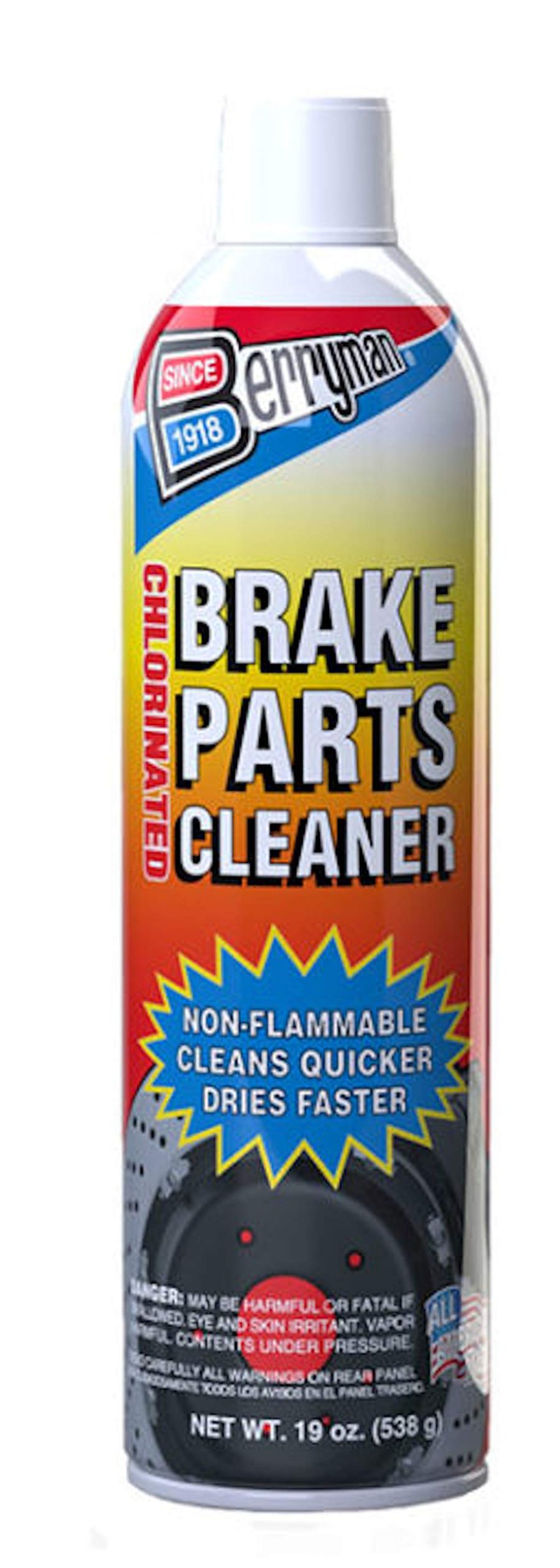 BERRYMAN 1420 Brake Parts Cleaner, Not VOC Compliant in CA and NJ, 19-Ounce Aerosol