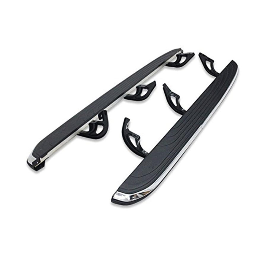 BLACK HORSE RACMD Aluminum OEM Replica Running Boards Compatible with 2016-2022 Honda Pilot/ 2014-2020 Acura MDX