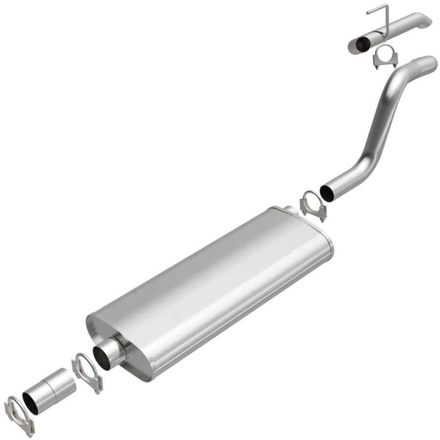 BRE EXHAUST 106-0018 Direct-Fit Replacement Exhaust System For 1999-2004 Jeep Grand Cherokee