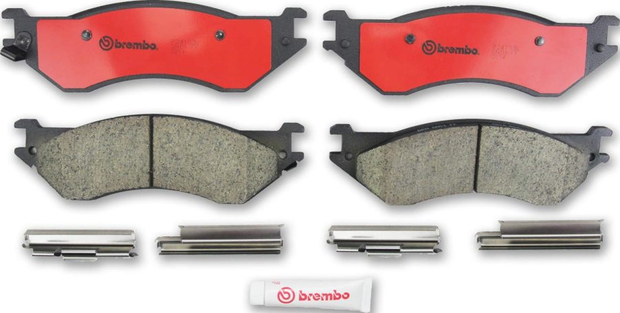 BREMBO P24103N Premium Ceramic Front Disc Brake Pad Set FORD USA/LINCOLN OE# F75Z2001AA