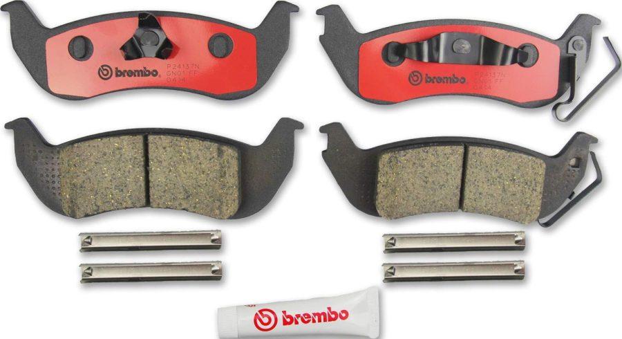 BREMBO P24137N Premium Ceramic Rear Disc Brake Pad Set FORD USA/LINCOLN OE# BL5Z2200A