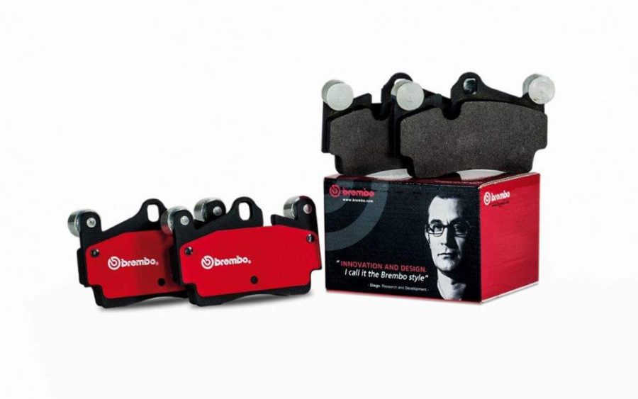 BREMBO P24166N Premium Ceramic Front Disc Brake Pad Set LINCOLN/FORD OE# AL3Z2001A