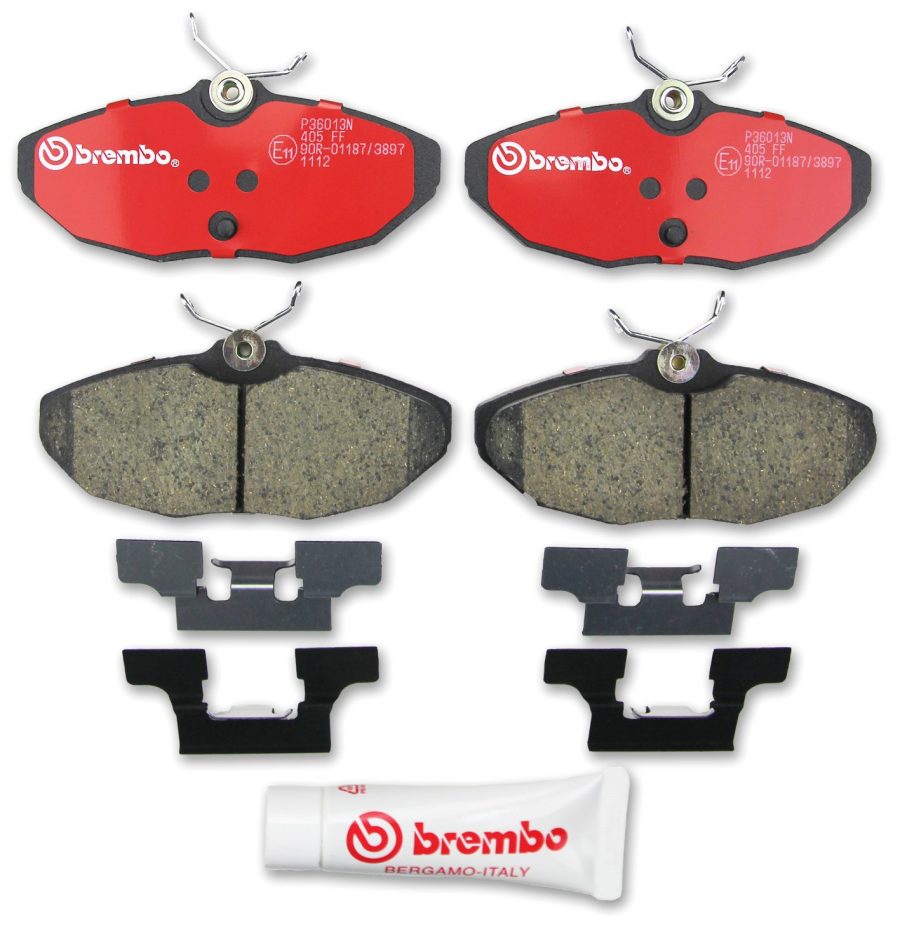 BREMBO P36013N Premium Ceramic Rear Disc Brake Pad Set FORD USA/JAGUAR/LINCOLN OE# 1W4Z2200AA