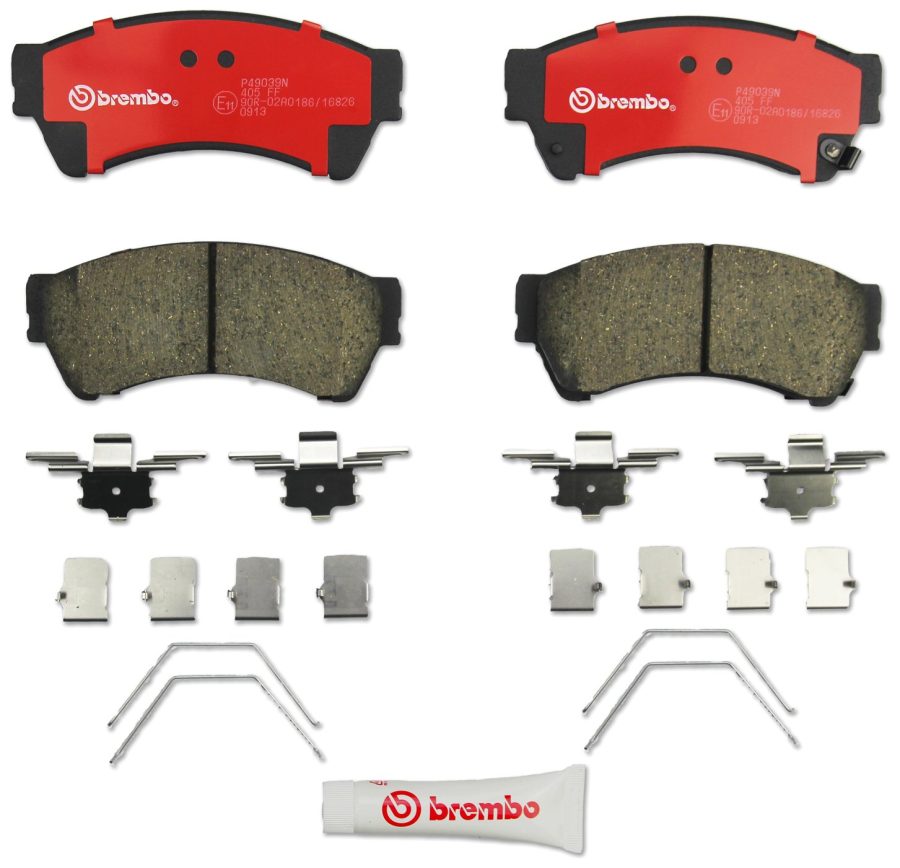 BREMBO P49039N Premium Ceramic Front Disc Brake Pad Set LINCOLN/MAZDA/MAZDA (FAW) OE# GSYD3323Z