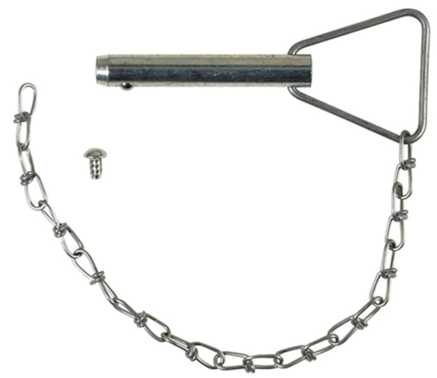 BULLDOG 500243 9/16-Inch Pull Pin with 12-1/4-Inch Chain and Drive Screw for 2000-Pound Jacks and 5000-Pound Topwind Jack