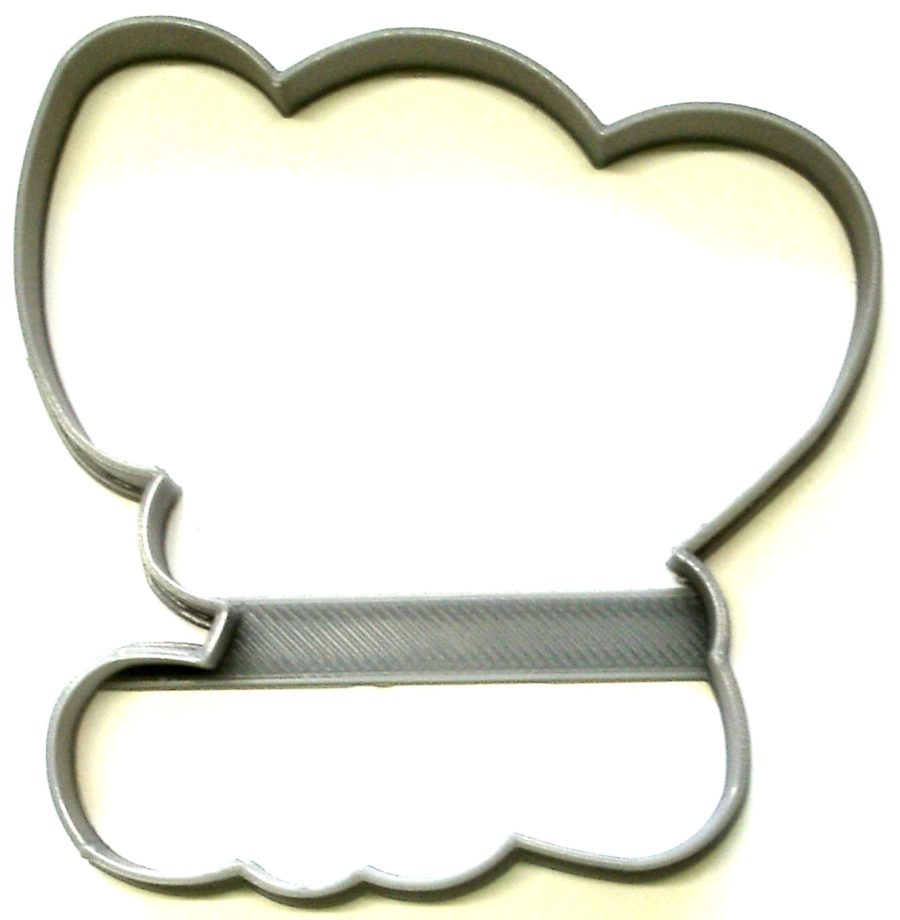 Baby Elephant Outline Calf Animal Zoo Safari Cookie Cutter USA PR2557