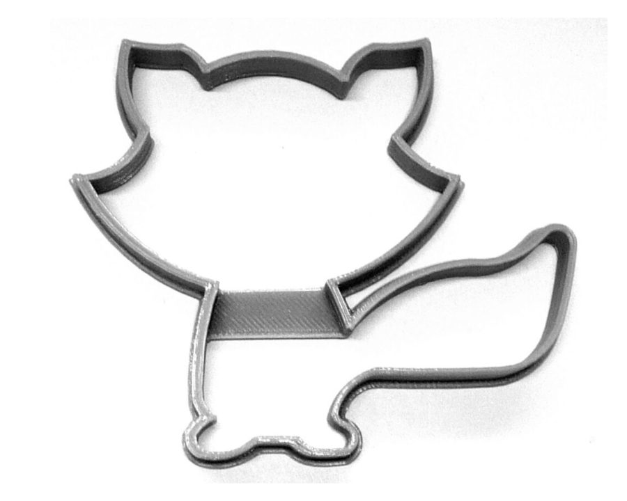 Baby Raccoon Outline Cub Woodland Creature Animal Cookie Cutter USA PR3635