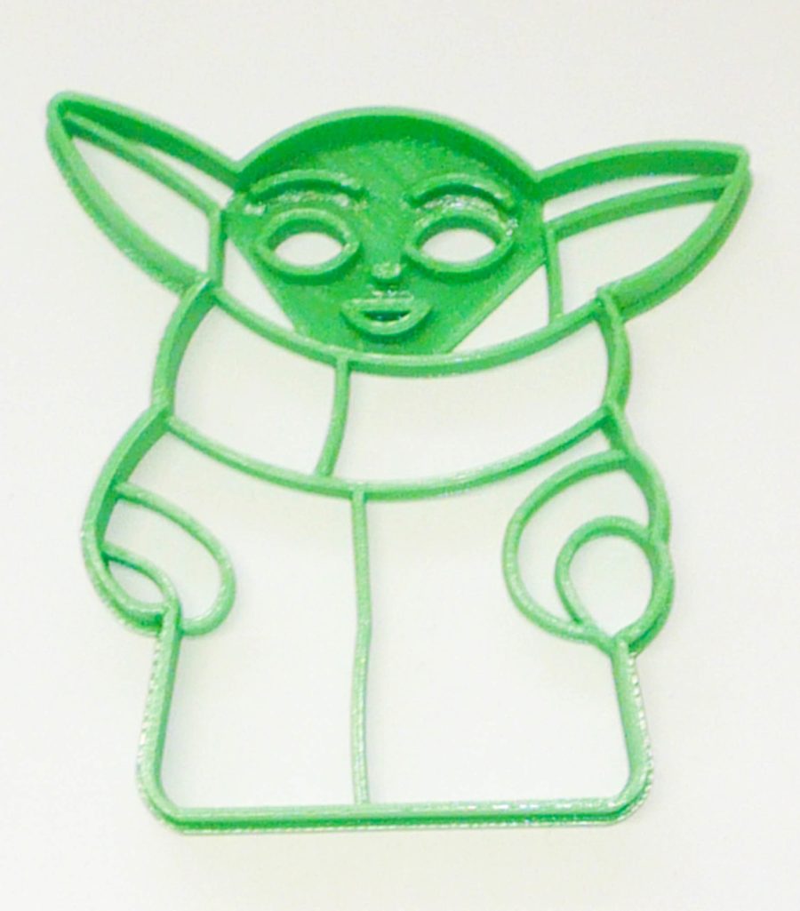 Baby Yoda Adorable Green Space Child Star Wars Cookie Cutter USA PR3321