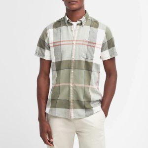 Barbour Heritage Douglas Tartan Cotton-Blend Shirt - S