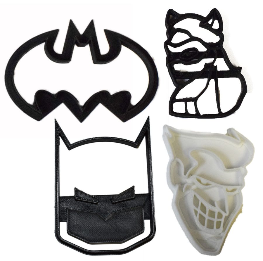 Batman Superheroes And Villains DC Comics Set of 4 Cookie Cutters USA PR1028