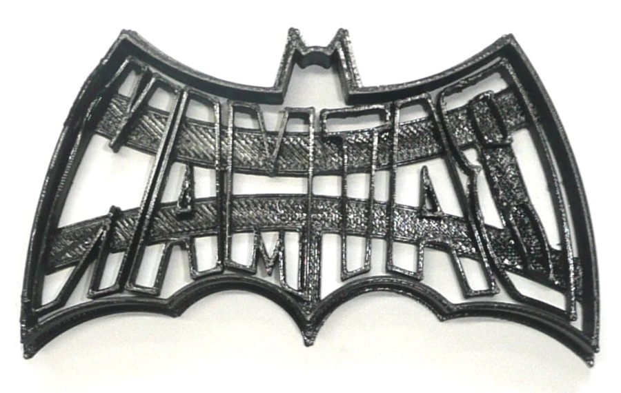 Batman with Word Wings Superhero DC Comics Cookie Cutter USA PR4096