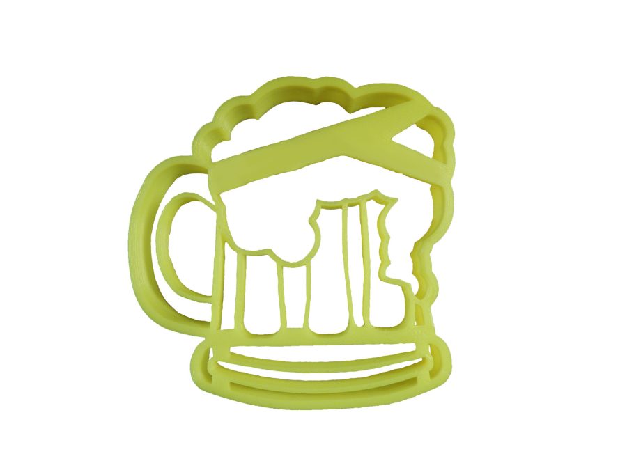 Beer Mug Foam Cup Alcohol Soda Pop Root Beer Cookie Cutter 3D Printed USA PR2318