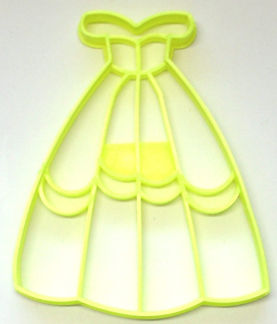 Belle Princess Dress Beauty and the Beast Kids Movie Cookie Cutter USA PR2908