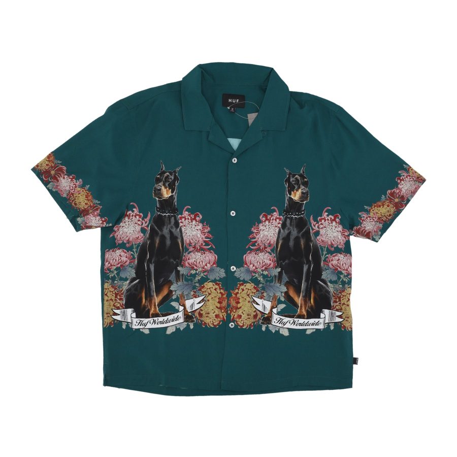 Best Boys Resort Shirt Pine Men's Short Sleeve Shirt