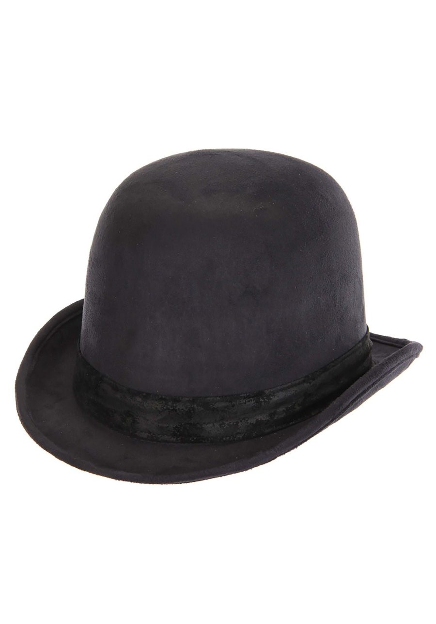 Black Derby Costume Hat