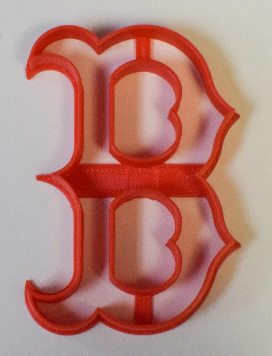 Boston Red Sox Baseball MLB Team With Detail Cookie Cutter Made in USA PR423